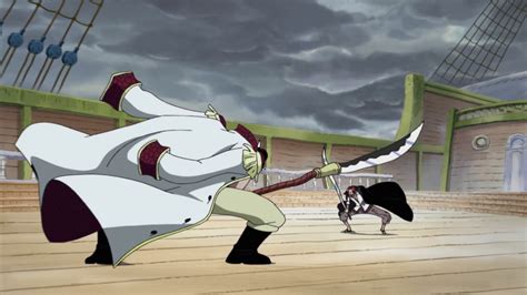 SHANKS VS BARBE BLANCHE.